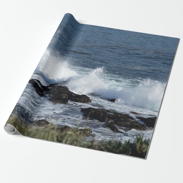 Papel De Regalo El surf en el Océano Pacífico (Desenrollado)