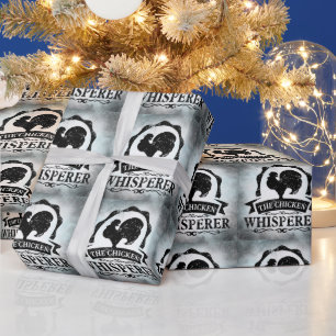 Papel De Regalo El Susurrador de Pollos Divertido