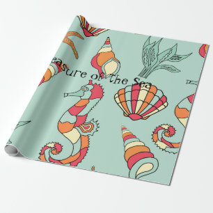 Papel De Regalo El tesoro del mar