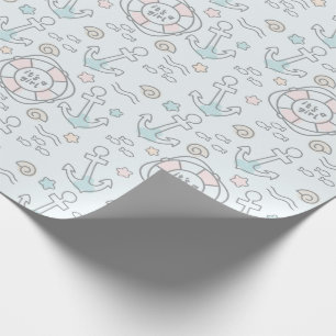 Papel De Regalo El tiburón es un Chica