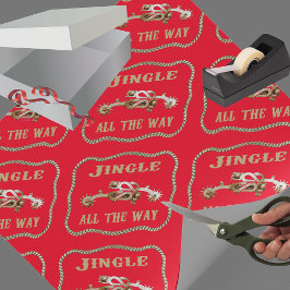 Papel De Regalo El Vaquero Occidental Provoca La Canción En Todo E