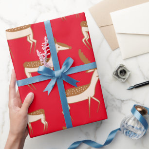 Papel De Regalo El venado y la familia