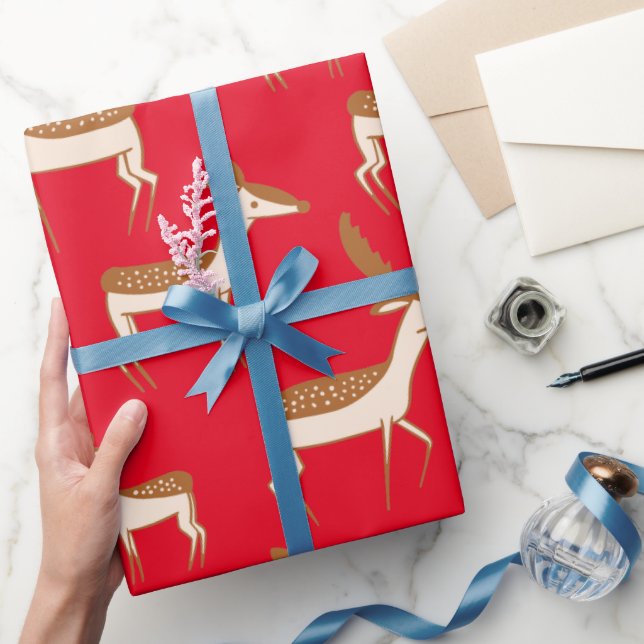 Papel De Regalo El venado y la familia (Regalar)