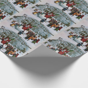 Papel De Regalo El venir del navidad del padre