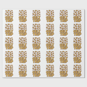 Papel De Regalo El viaje de gelt es gracioso Hanukkah judío judío 