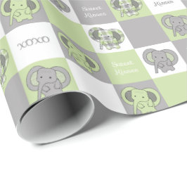 Papel De Regalo Elefante