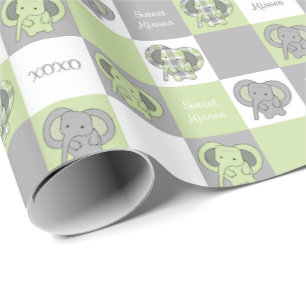 Papel De Regalo Elefante