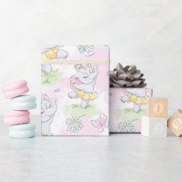 Papel De Regalo Elefante Bailarina
