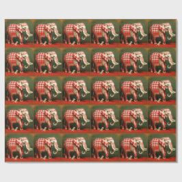 Papel De Regalo Elefante Rosa Y Punto De Polka Chihuahua