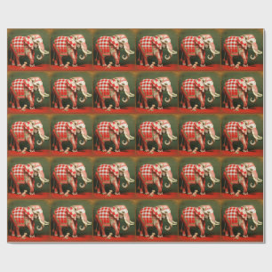 Papel De Regalo Elefante Rosa Y Punto De Polka Chihuahua