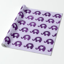 Elefantes Baby Shower Boy Lavender Purple Spark