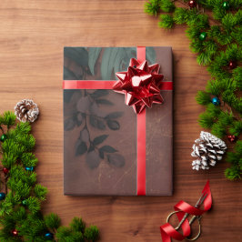 Papel De Regalo Elegancia Botánica Malhumorada