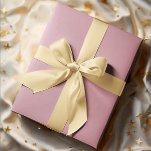 Papel De Regalo Elegancia Discreta - Rosa Nebuloso Sólido