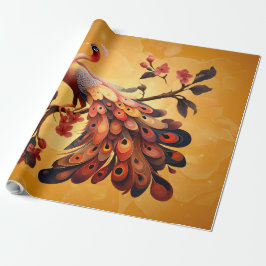 Papel De Regalo Elegancia en plumas