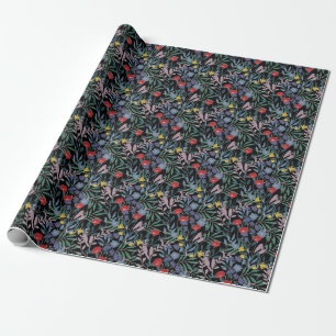 Papel De Regalo Elegancia floral: Resumen de fondo vintage