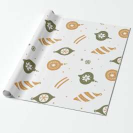 Papel De Regalo Elegant Christmas wrapping paper