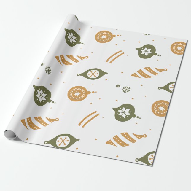 Papel De Regalo Elegant Christmas wrapping paper (Desenrollado)