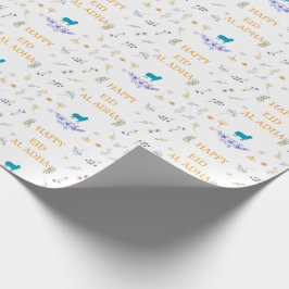 Papel De Regalo Elegant Floral Eid al-Adha 
