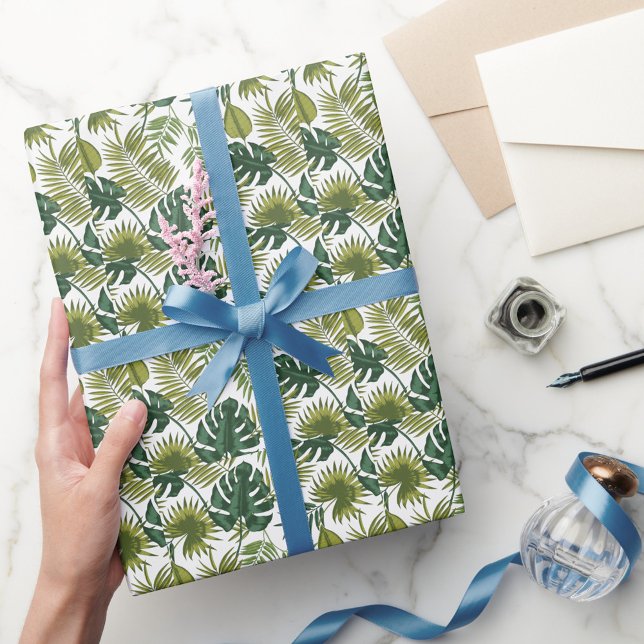 Papel De Regalo Elegante acuarela estampado floral (Subido por el creador)