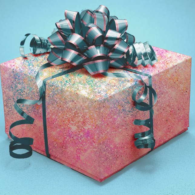 Papel De Regalo Elegante arco iridiscente de unicornio (Subido por el creador)