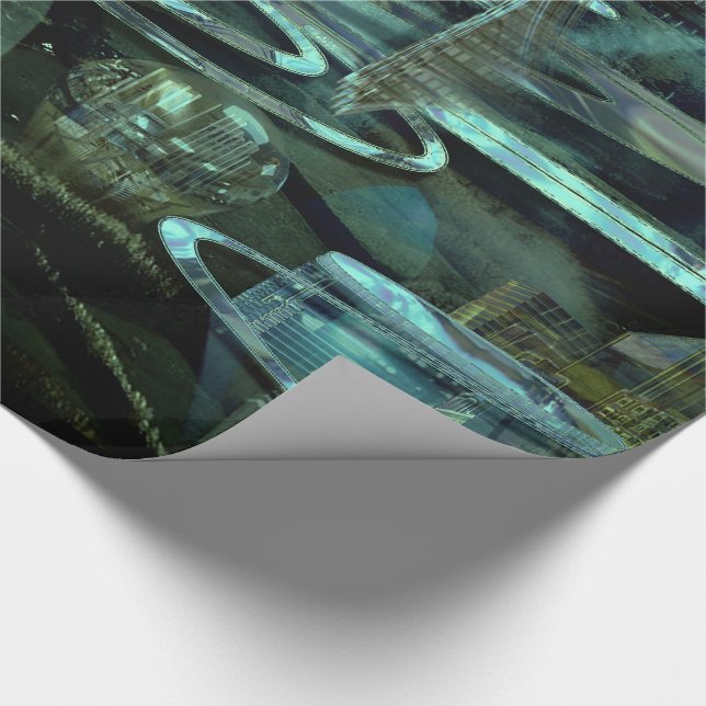 Papel De Regalo Elegante arquitecto moderno WelkPort    (Esquina)