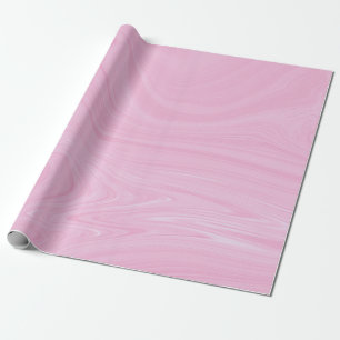 Papel De Regalo Elegante arte abstracto de mármol líquido rosa 