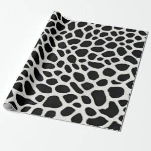 Papel De Regalo Elegante Colección Popular de Lujo de Leopardo Bla