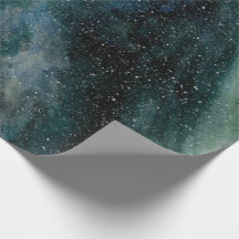 Elegante Cosmos Galaxy Watercolor Bella Artes