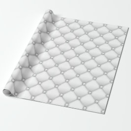 Papel De Regalo Elegante Diamante Blanco