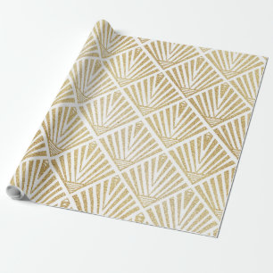 Papel De Regalo Elegante diseño de estilo deco con el estilo de la