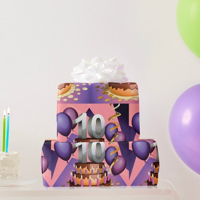 Papel De Regalo Elegante diseño de pasteles para la celebración de (Subido por el creador)