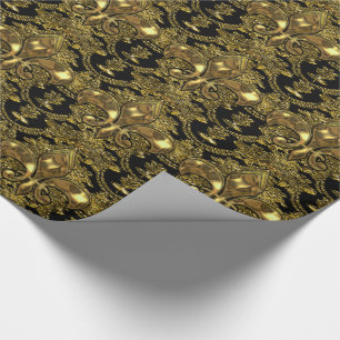 Papel De Regalo Elegante Fleur Baroque Elegante