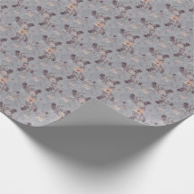 Elegante Floral de Crisantemo Gris Plateado Nupcia