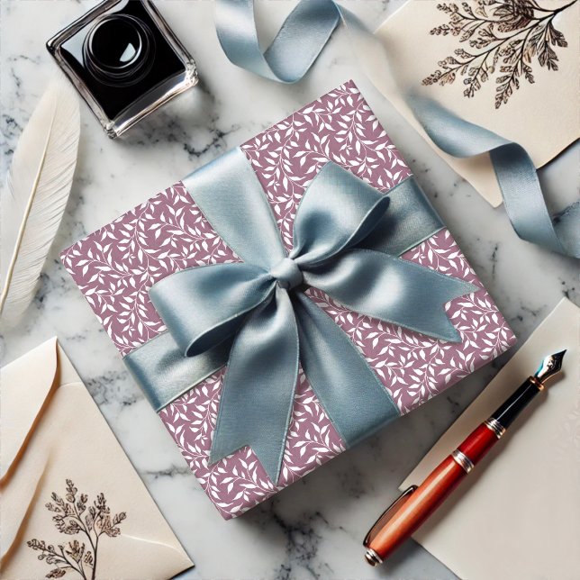 Papel De Regalo Elegante Foliage de Danza de Hojas Botánicas HD Pl (Subido por el creador)