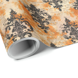 Papel De Regalo Elegante Halloween Toile