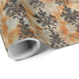 Papel De Regalo Elegante Halloween Toile