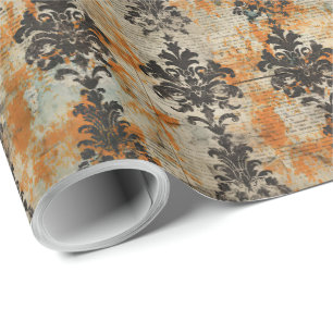 Papel De Regalo Elegante Halloween Toile