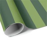 Papel De Regalo Elegante Hunter Green Garden Green Stripe<br><div class="desc">Papel de envoltura sencillo con rayas verdes,  perfecto para coloridas rayas con temática de jardín.</div>