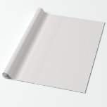 Papel De Regalo Elegante Minimalista de color sólido de coco blanc<br><div class="desc">Elegante Minimalista de papel de envolvimiento de color sólido de coco blanco. Hermoso para los bodas temáticos de marfil o rústico. Ideal para duchas de bebé,  duchas de novias,  Navidades,  aniversario. Esta sombra clara de blanco roto es un buen complemento a otros papeles de envoltura de patrones</div>