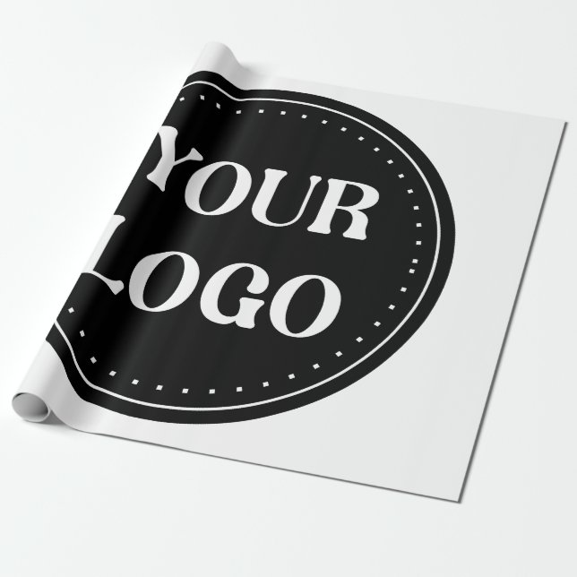 Papel De Regalo elegante, moderno, refinado y editable.  (Desenrollado)