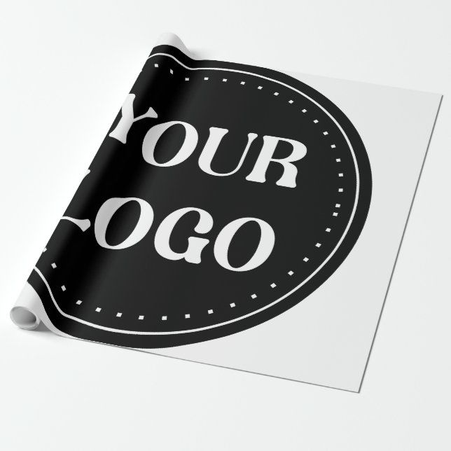Papel De Regalo elegante, moderno, refinado y editable.  (Desenrollado)