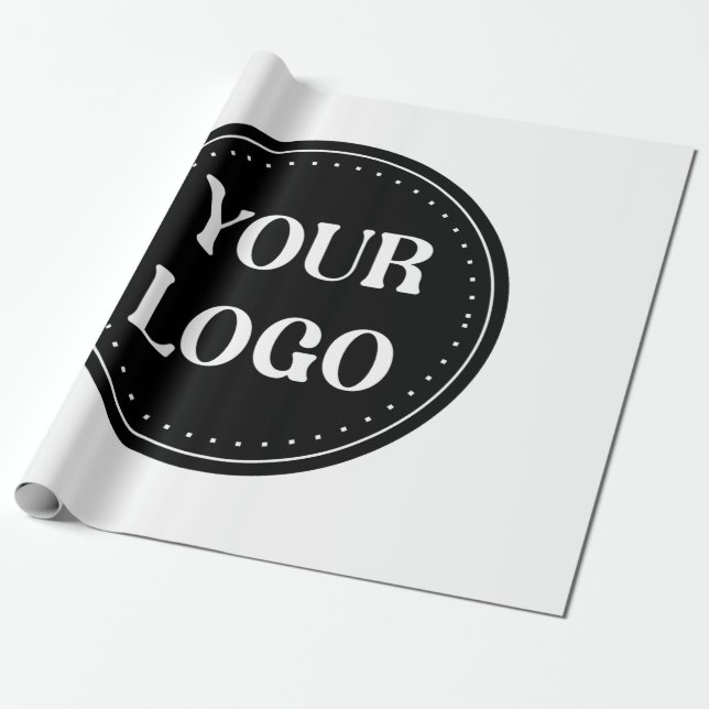 Papel De Regalo elegante, moderno, refinado y editable.  (Desenrollado)