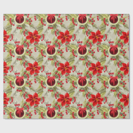 Papel De Regalo Elegante Navidad/Fiestas