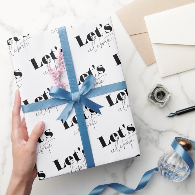 Papel de regalo elegante para celebrar cumpleaños (Regalar)