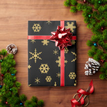 Elegante patrón de copos de nieve para Navidades d