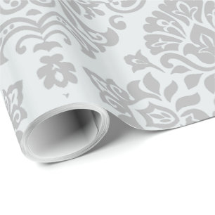Papel De Regalo Elegante patrón de damasco