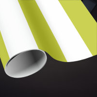 Elegante patrón de rayas Chartreuse y blanco