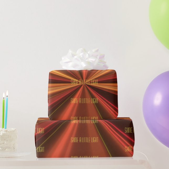 Papel De Regalo Elegante Patrón Metálico de Cobre Hermoso Elegante (Regalos de fiesta)