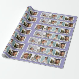 Papel De Regalo Elegante Película De 16 Fotografías Para Todas Las