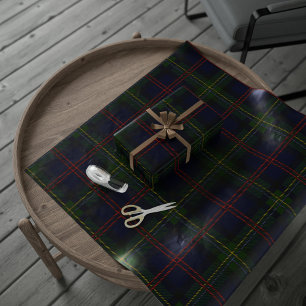Papel De Regalo Elegante Plaid Rustic Classic Malcolm Tartán